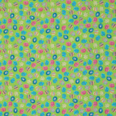 Baumwoll Webware Happy Easter Grün